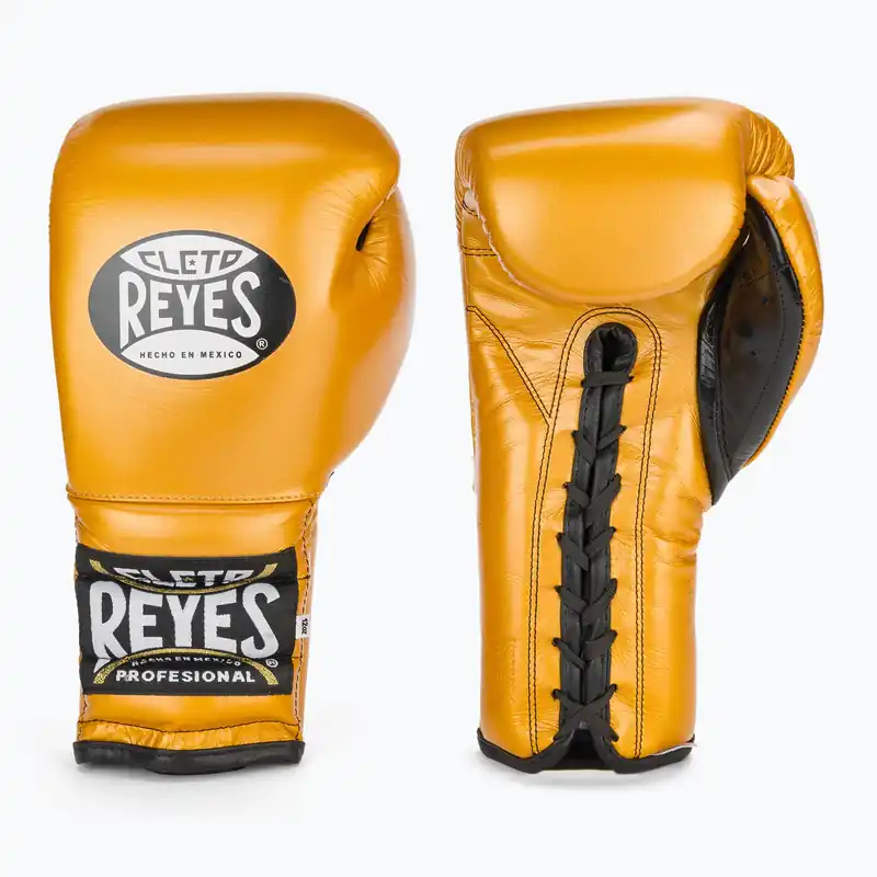 Boxerské rukavice Cleto Reyes Lace Up Sparring gold Kup Teď