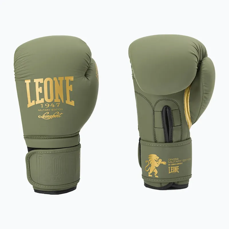 Boxerské rukavice Leone 1947 Military Green green GN059G Cenově Výhodný