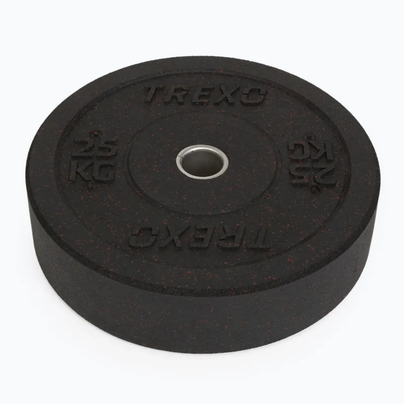 Hit Sezóny Olympijské závaží bumperXTREXO TRX-BMP025 25 kg černé