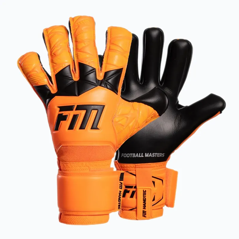 Brankářské rukavice Football Masters Invictus X orange fluo Speciální Cena