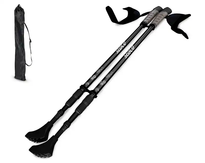 Levný Trekové teleskopické hole SEDCO TRACKING ECO 65-135 cm + obal - černá