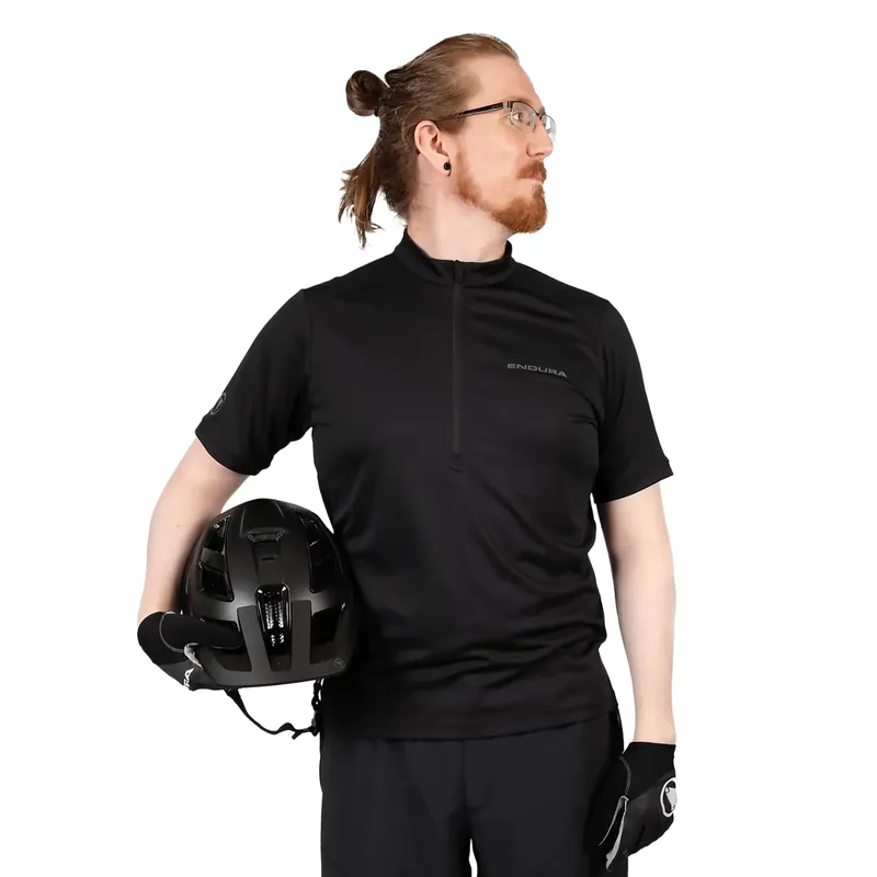 Pánský cyklistický dres Endura Hummvee II S/S black Tovární Cena