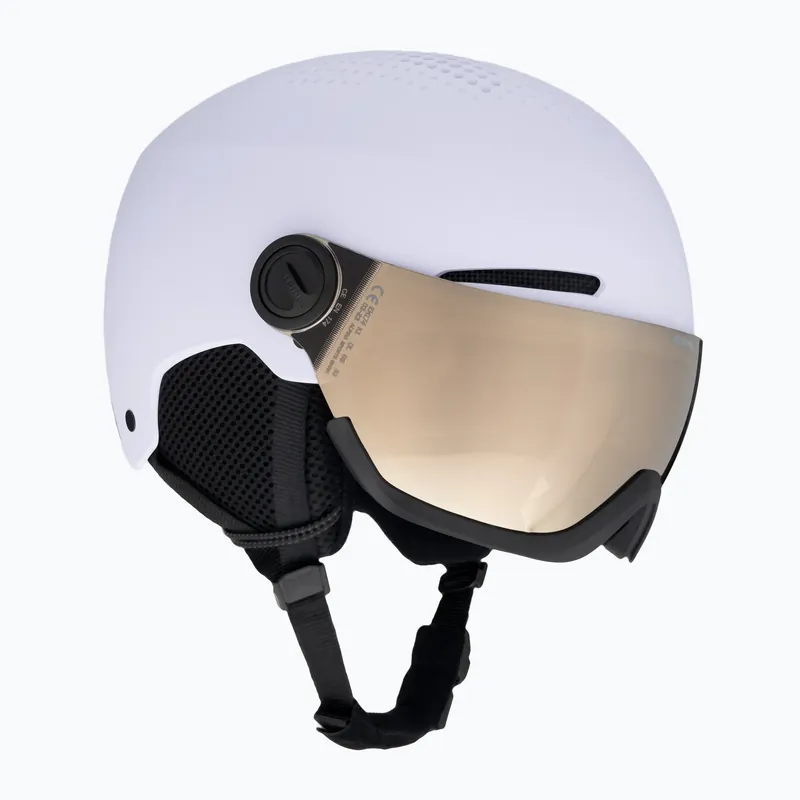 Pouze Dnes Alpina Arber Visor Q Lite lyžařská helma lila matt
