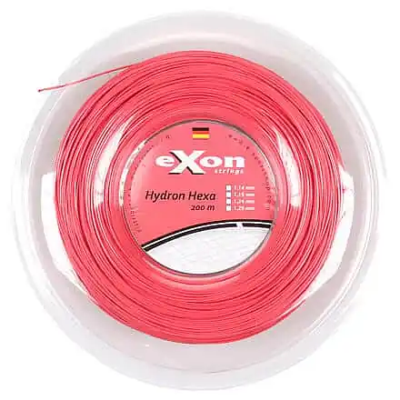 Hydron Hexa tenisový výplet 200 m červená Speciální Cena