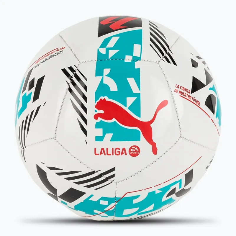 Tovární Cena Fotbalový míč PUMA Orbit Laliga 1 Mini white/multicolor velikost 1