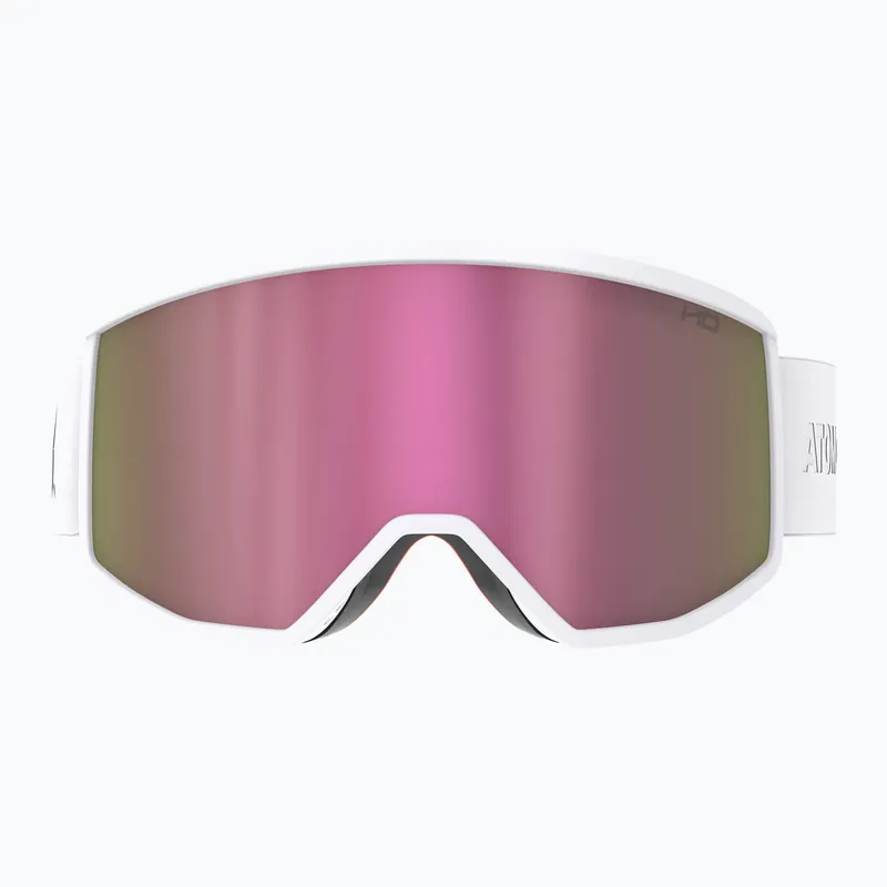 Lyžařské brýle Atomic Four HD white/pink copper hd Ověřený
