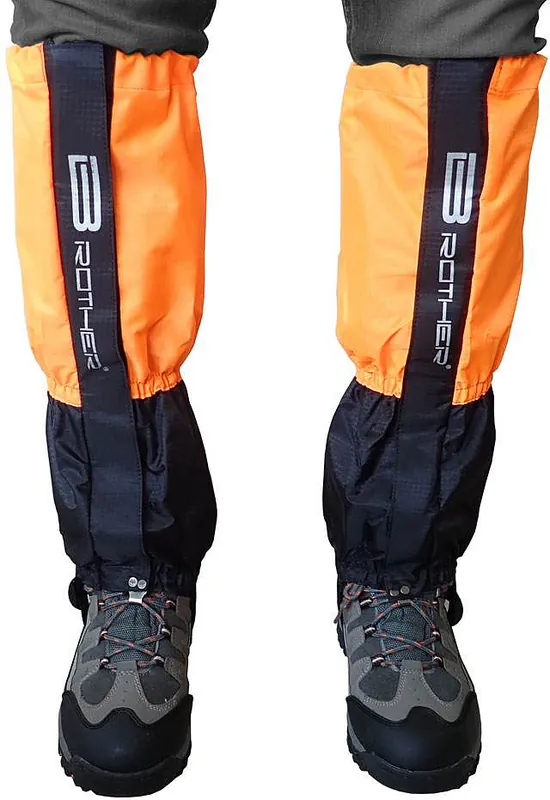 Akce ACRA LTH2/2 Turistický návlek komfortní černo oranžový - 1 pár