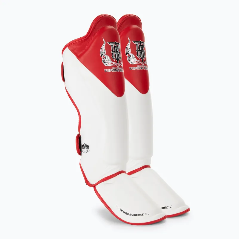 Rychlé Dodání Chrániče holenních kostí a chodidel Top King Blend white/red