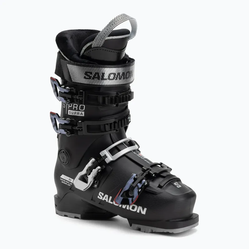 Poslední Šance Dámské lyžáky Salomon S/Pro Supra 80 W GW black/silver met./sweet lavender
