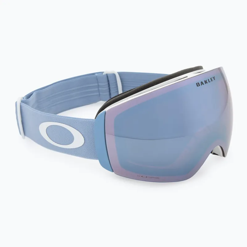 Lyžařské brýle Oakley Flight Deck M matte stonewash/prizm sapphire iridium Sleva