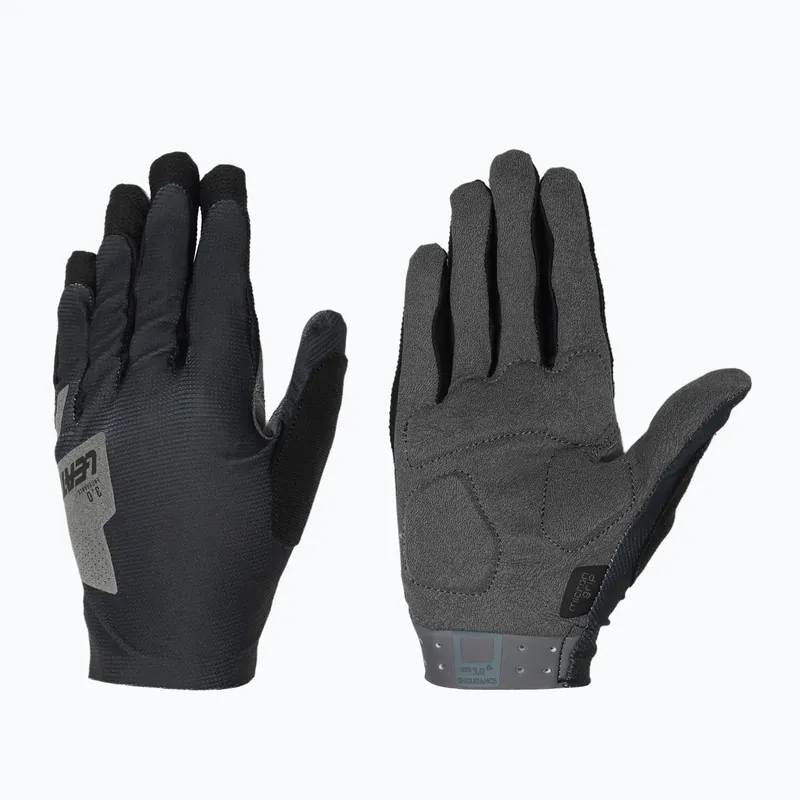 Výprodej Pánské cyklistické rukavice Leatt MTB 3.0 Endurance stealth black/grey