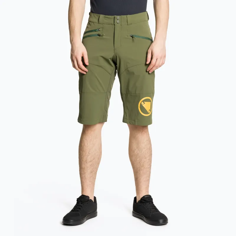 Nejprodávanější Pánské cyklistické šortky Endura Singletrack II Short olive green
