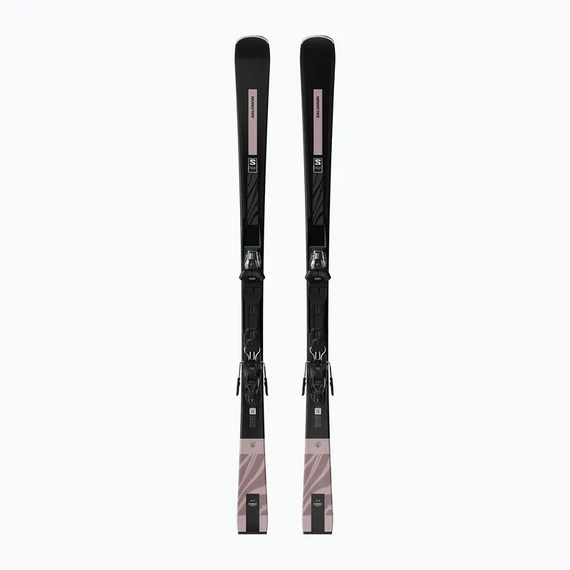 Expresní Doručení Dámské sjezdové lyže Salomon S/Max N°8 + vázání M10 GW black/rose gold met.