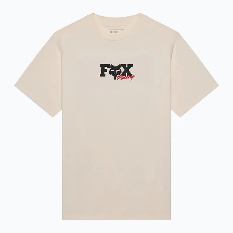 Akční Cena Pánské tričko Fox Racing Checker 195 Original off white