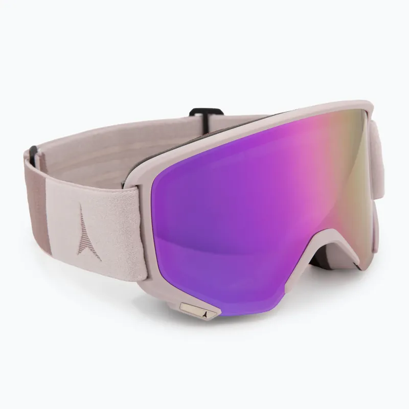 Akce Lyžařské brýle Atomic Savor M Stereo gull gray/purple stereo