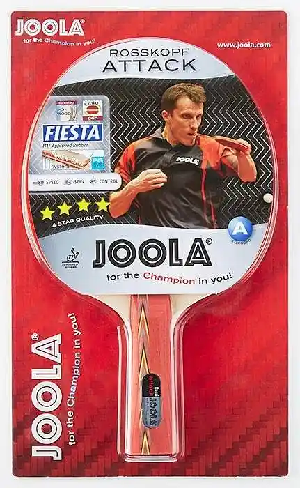Pálka na stolní tenis JOOLA ROSSKOPF ATTACK - Červená Nakupujte Hned