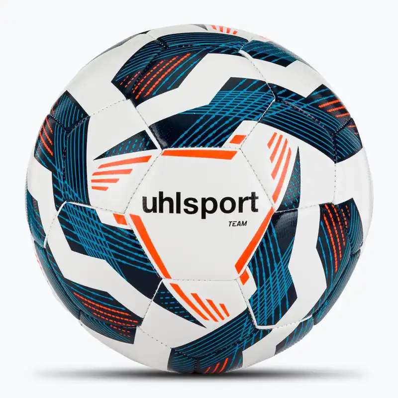 Fotbalový míč uhlsport Team white/navy/fluo orange velikost 5 Kup Teď