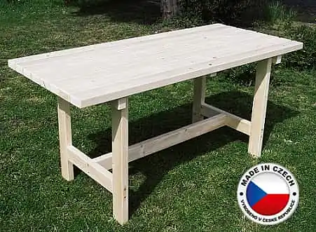 Originální Stůl dřevěný masiv TOHOS®, 160 x 70 cm