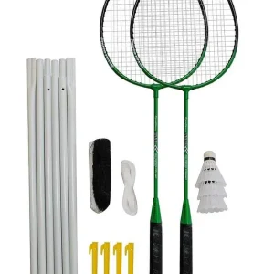 Badmintonový set 2x raketa, 3x míček, síť, vak Nakupujte Hned