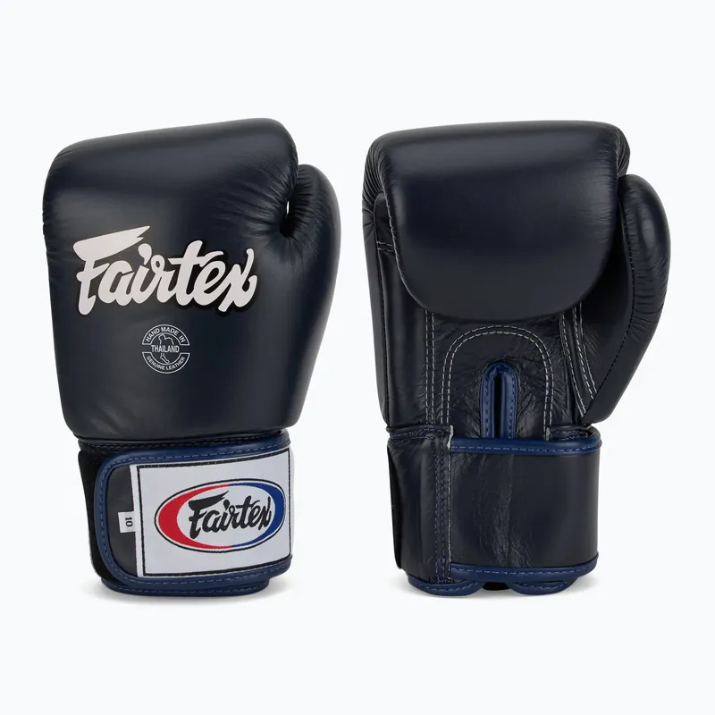 Cenová Bomba Boxerské rukavice Fairtex Universal "Tight-Fit" Design blue