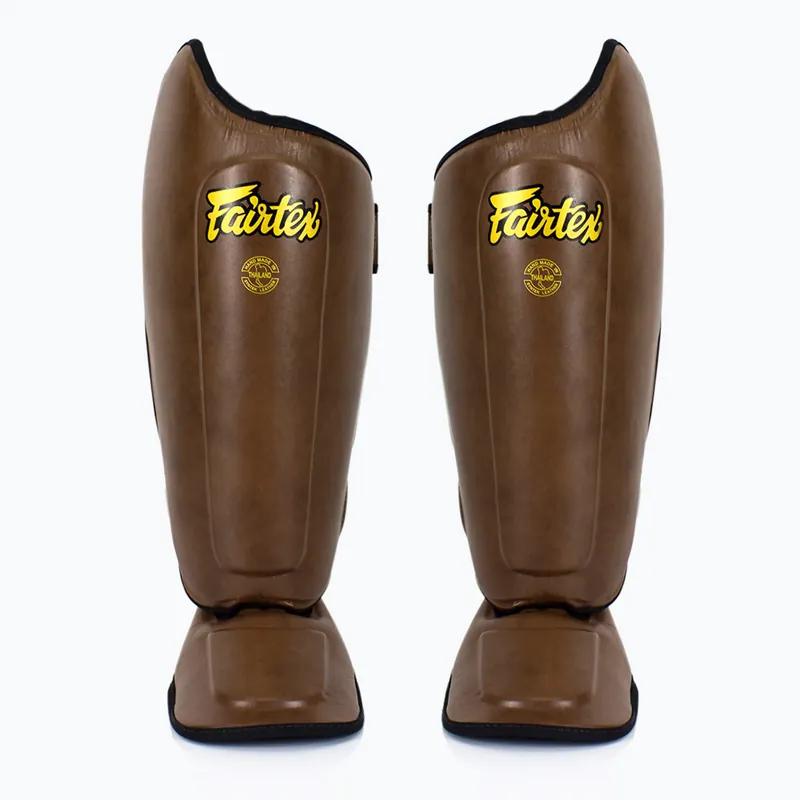 Výprodej Chrániče holení Fairtex Ultimate hnědé