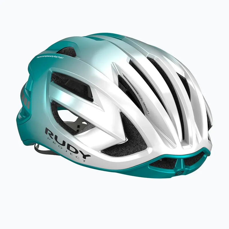 Novinka Cyklistická helma Rudy Project Egos pearl/emerald metal matte