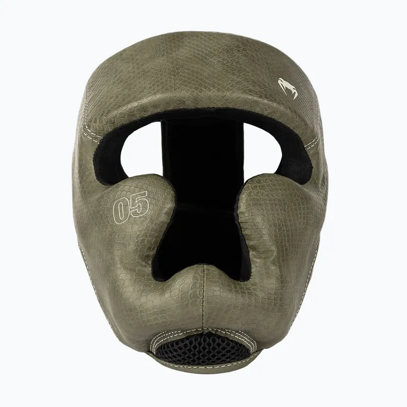 Sleva Boxerská přilba Venum Impact Evo Scales Headgear army green