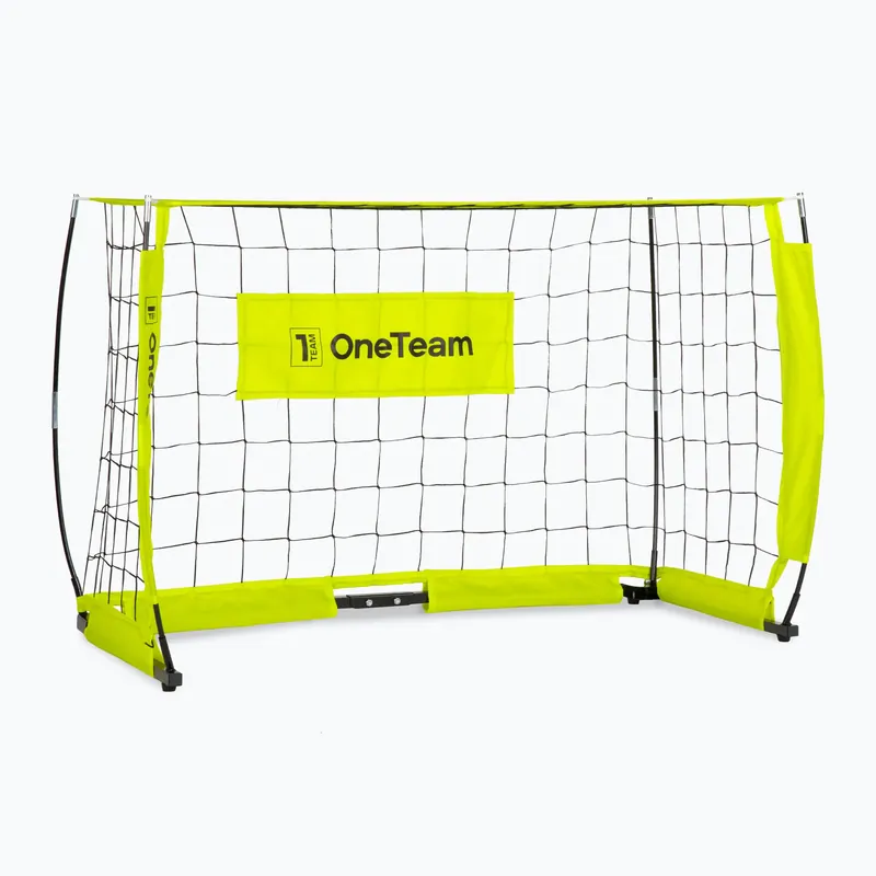 Sleva Fotbalová branka OneTeam Flex Square 120 x 80 cm zelená
