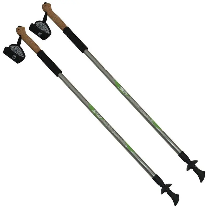 Cenová Bomba Trekingové hole SULOV® NORDIC WALKING, 2-dilné, pár, zelená