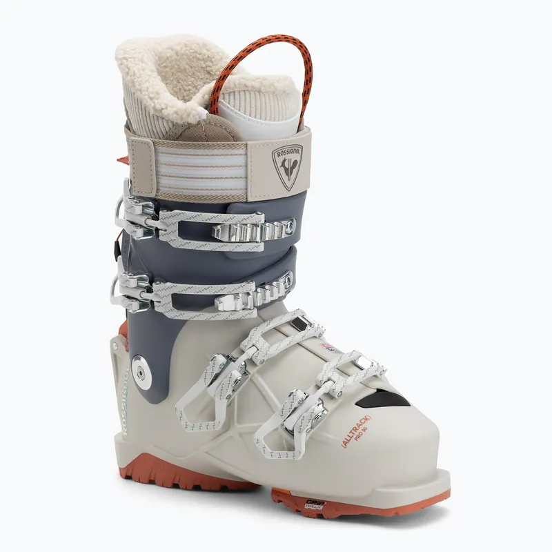 Dámské lyžáky Rossignol Alltrack Pro 90 GW W beige/violet blue Zlevněný