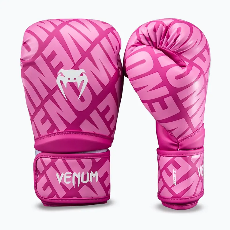 Novinka Boxerské rukavice Venum Contender 1.5 XT 3D Boxing candy pink/white