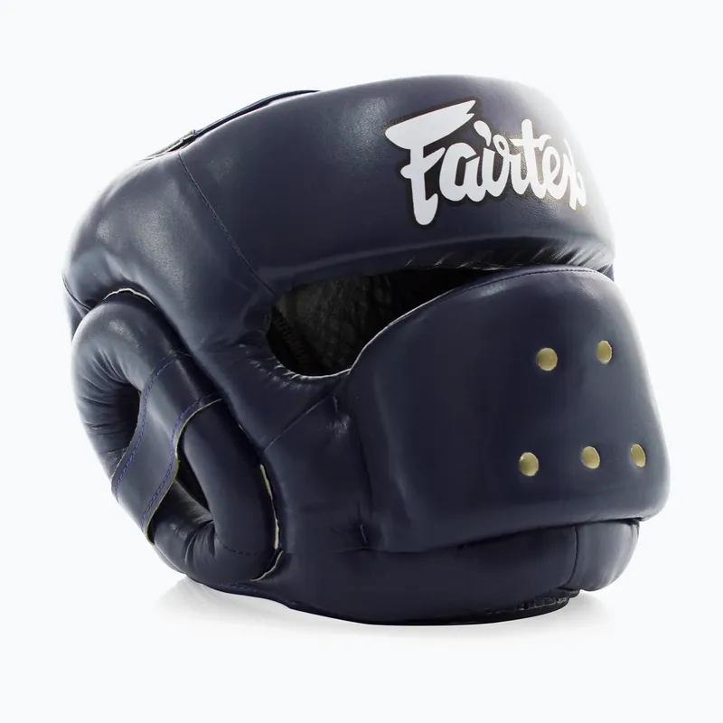 Boxerská helma Fairtex Full Face Protector blue Objednat Nyní