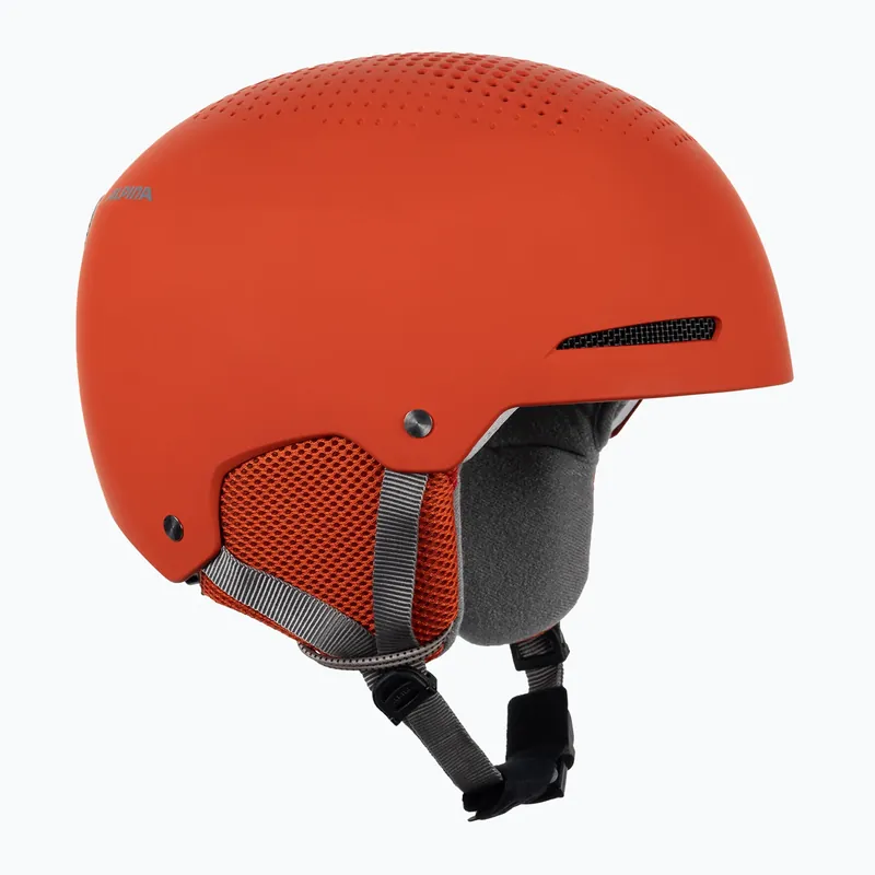 Originální Dětské lyžařské helmy Alpina Zupo pumpkin/orange matt