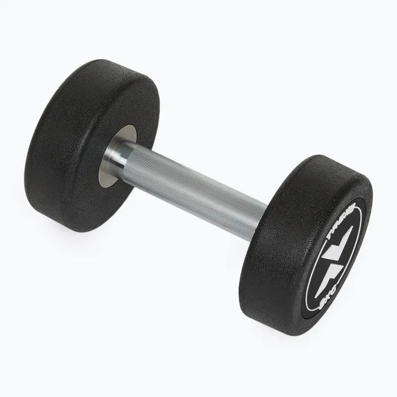 Poslední Šance Pogumovaná litinová činka XTREXO Pro 8 kg black
