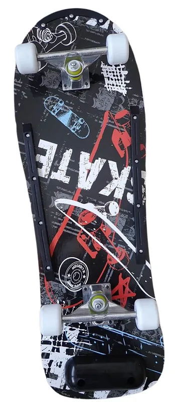 Jen Po Omezenou Doba ACRA Skateboard barevný S2-černý