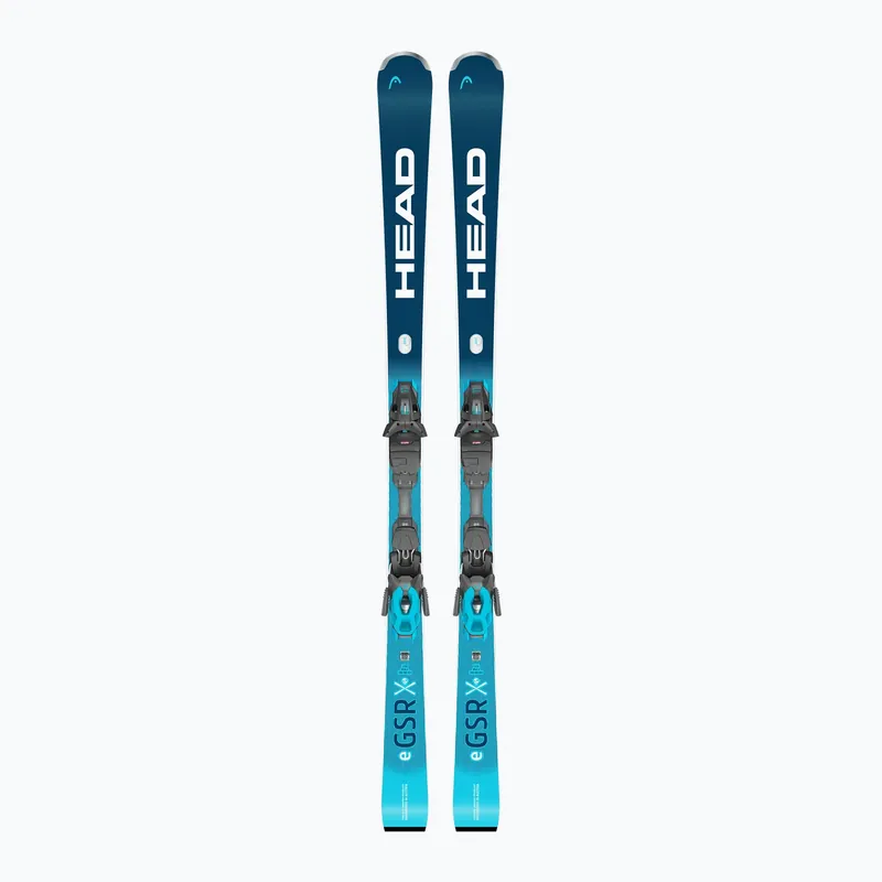 Sjezdové lyže HEAD WC Rebels e.GSR Lyt-PR + vázání PR 11 GW black/blue Super Cena