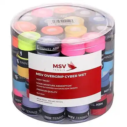 Cyber Wet overgrip 60 ks tl. 0,6 mm MIX Cenový Hit