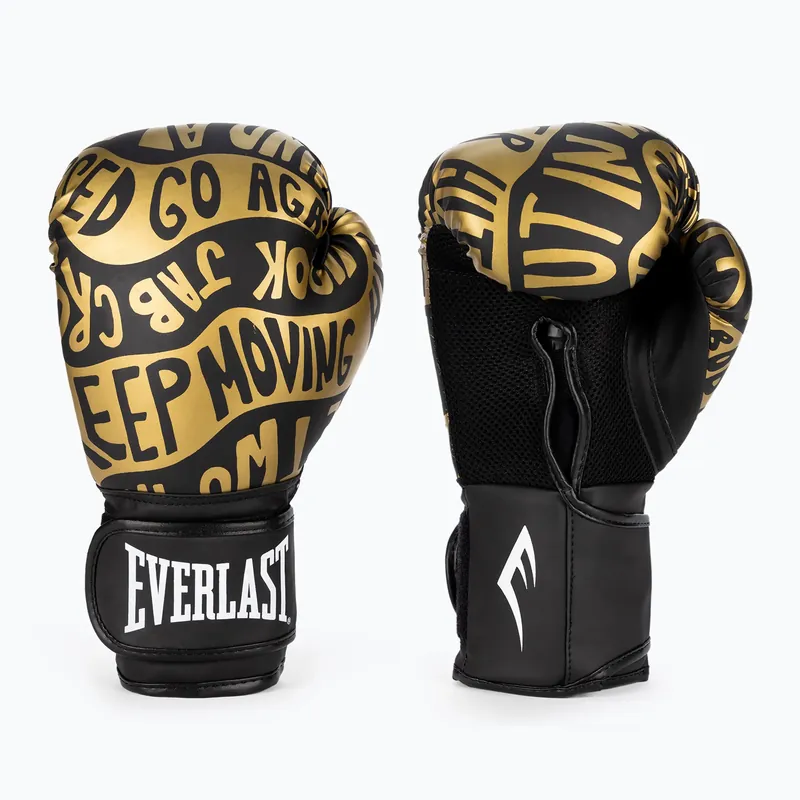 Kup Teď Boxerské rukavice Everlast Spark black/gold EV2150 BLK/GLD