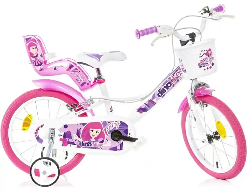 Kup Teď Dino bikes 166 RSN FAIRY Bílá, růžový potisk 16" 2022