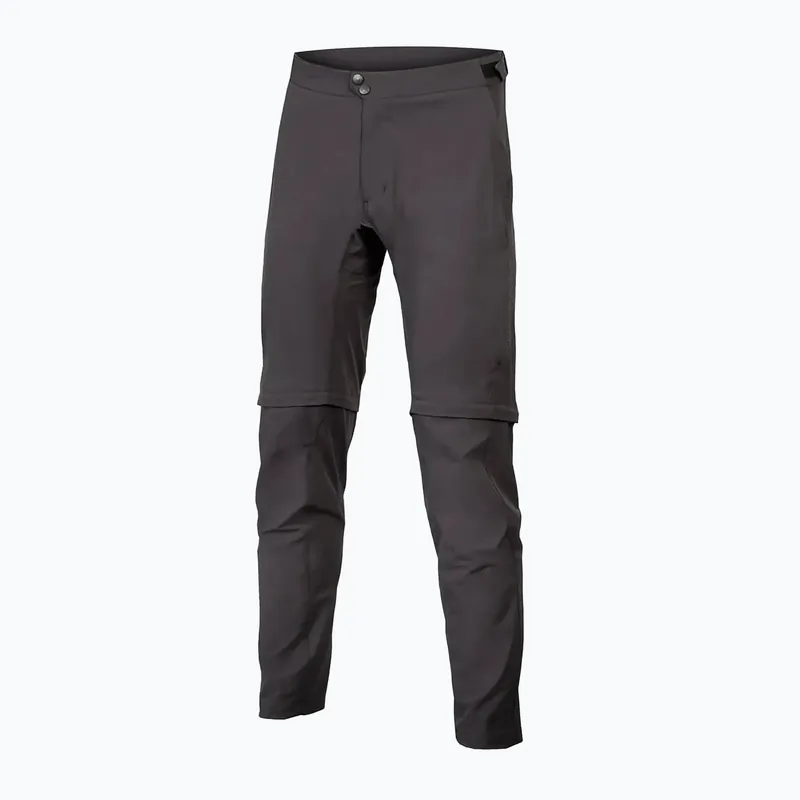 Rychlé Dodání Pánské cyklistické kalhoty Endura GV500 Zip Off black