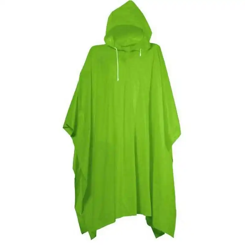 Expresní Doručení Pláštěnka PONCHO PVC silná - zelená, univerzální