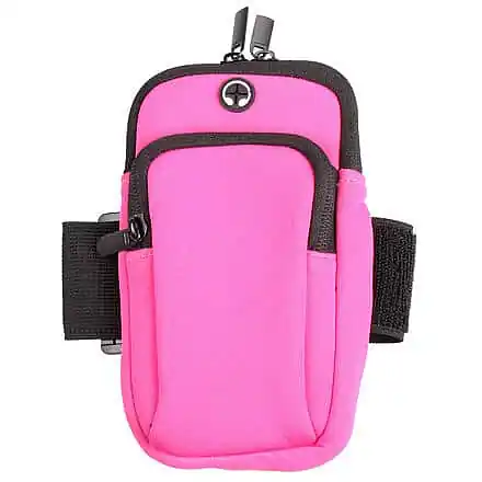 Phone Arm Pack pouzdro pro mobilní telefon růžová Vrácení Zdarma