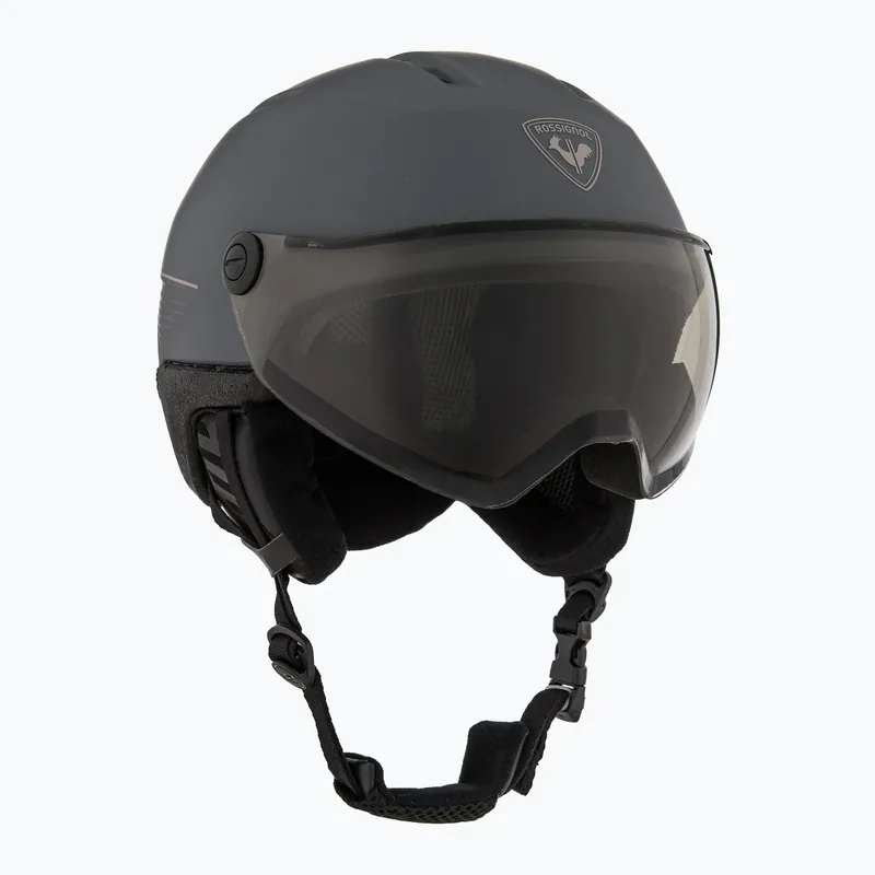 Finální Výprodej Lyžařská helma Rossignol Fit Visor Impacts Photo grey
