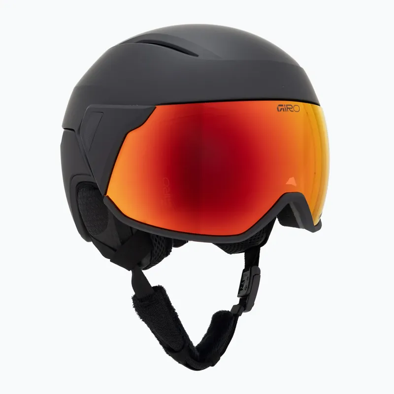 Lyžařská helma Giro Orbit Spherical Mips matte black/vivid ember Autentický