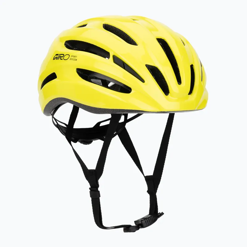 Cyklistická přilba Giro Isode II gloss hi viz yellow Novinka Vrácení Zdarma