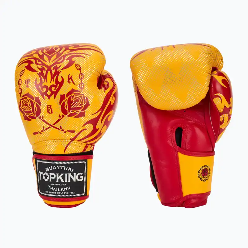 Top Prodej Boxerské rukavice Top King Boxing Dragon yellow
