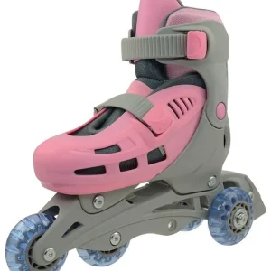 Kolečkové brusle TRISKATE BASIC, růžové Nízká Cena