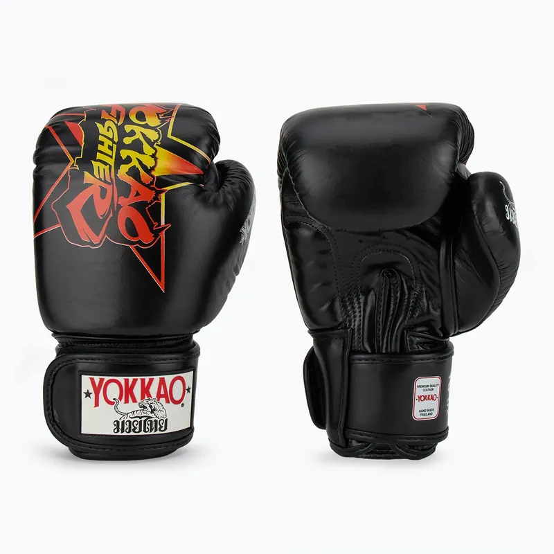 Pánské boxerské rukavice YOKKAO Fighter KO black Expresní Doručení