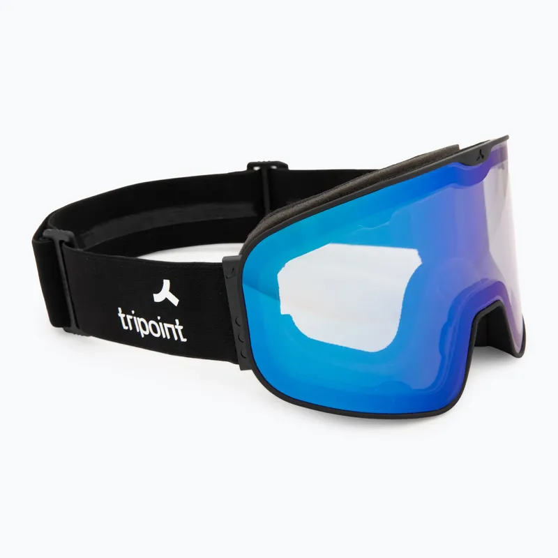 Lyžařské brýle Tripoint 109 Tumba Peak matte black/smoke/blue multi chromic Přímo Od Výrobce