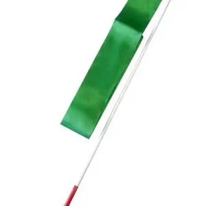 Pouze Dnes Gymnastická stuha + tyčka - tmavě zelená